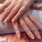 ongle gel french 